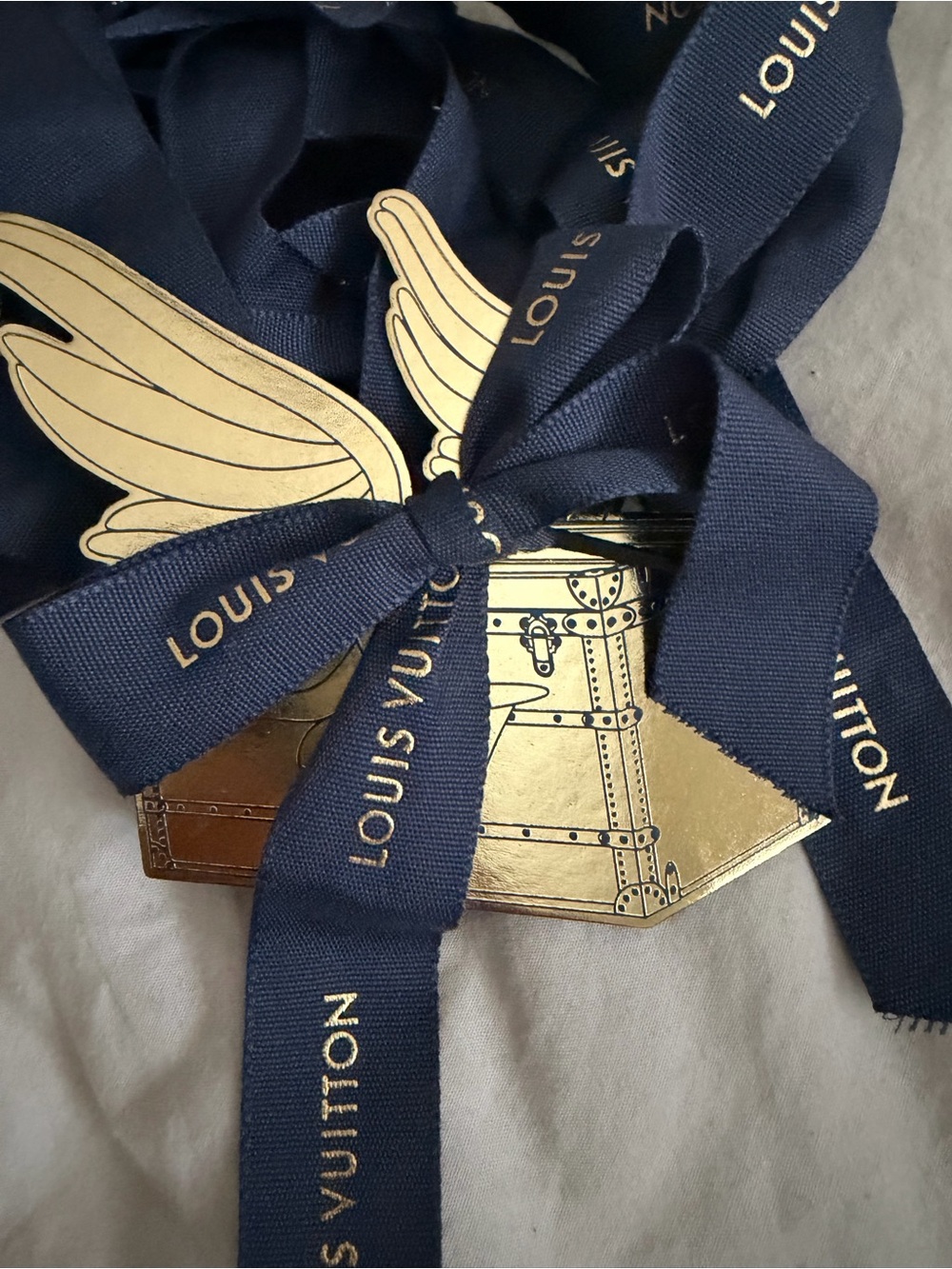 Louis Vuitton holiday ribbon